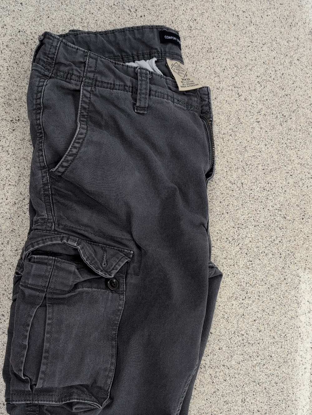 St. John's Bay Charcoal Cargo Pants